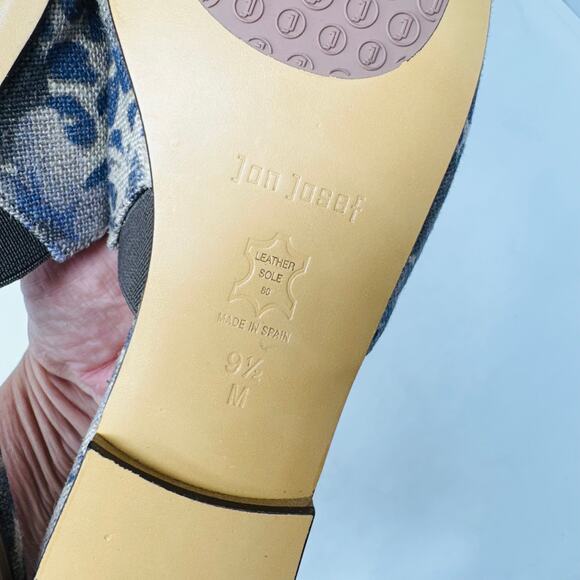 Jon Josef Floral Printed Slip‑On Mule Canvas Summer Flat Round Toe Size 9.5M - Picture 10 of 11